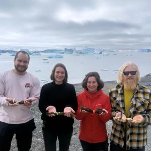 Our Hair and Hope message reaches Antarctica