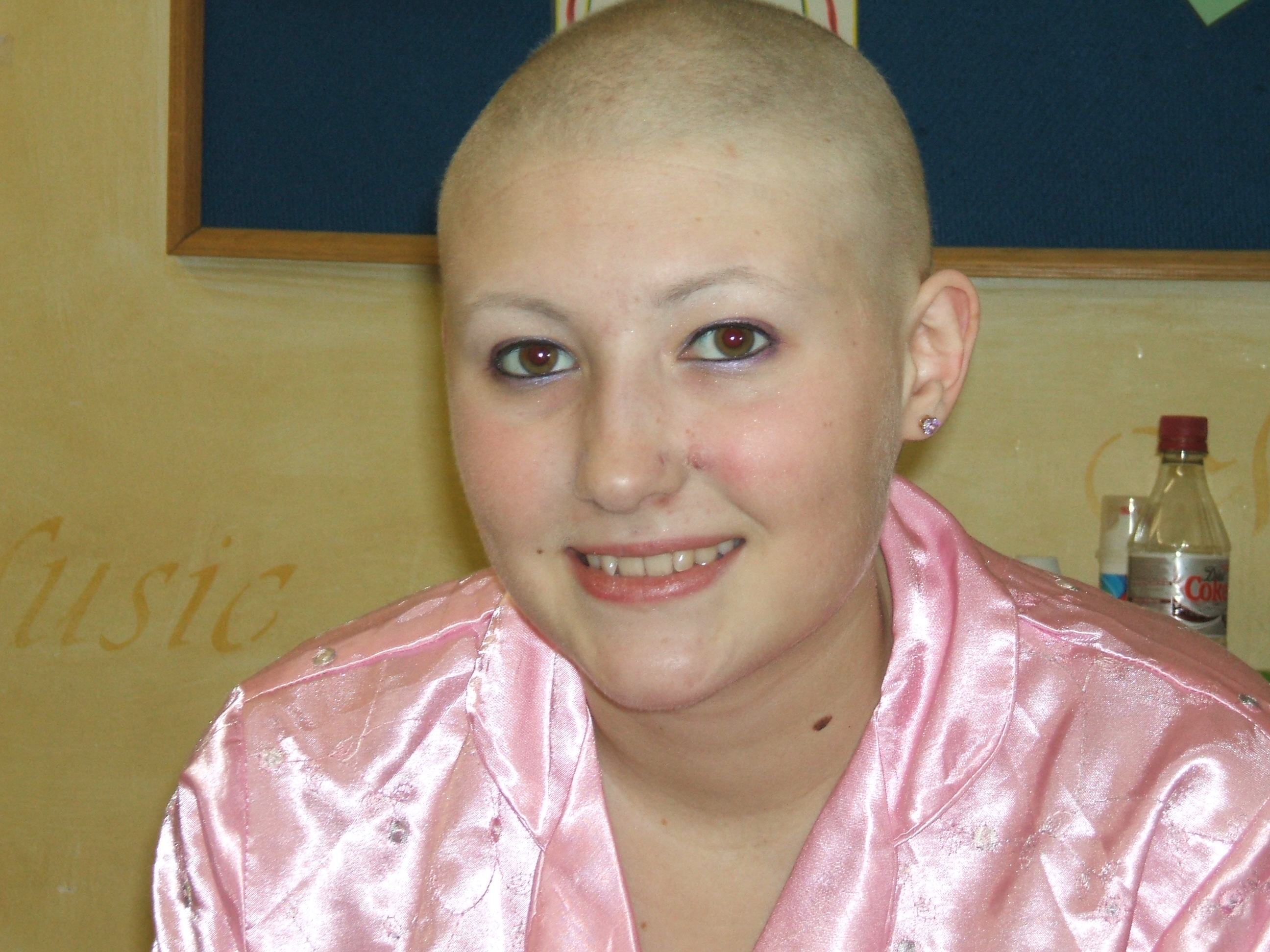 Catherine was first diagnosed with leukaemia when she was 14.