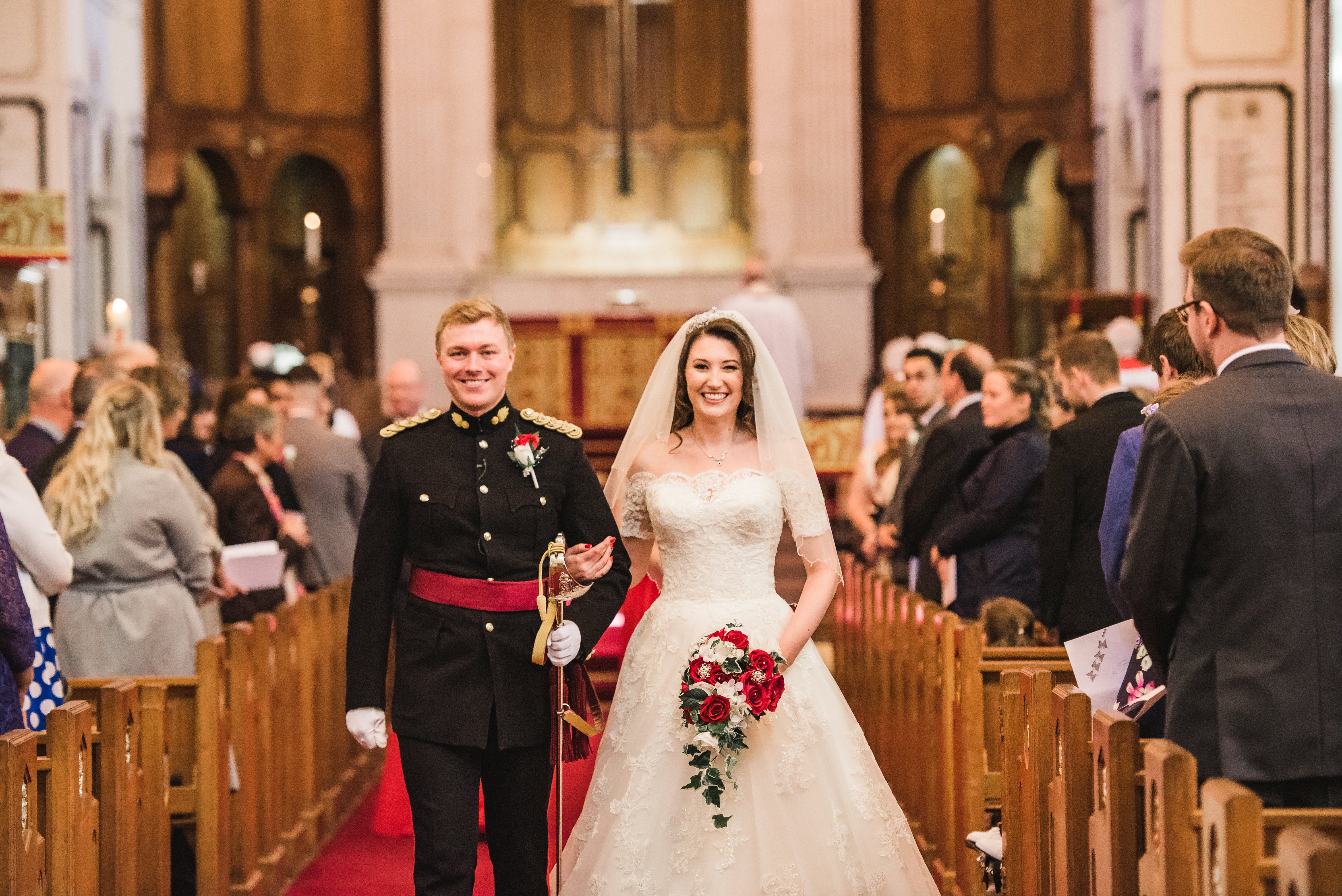 Catherine on her wedding day in 2019.