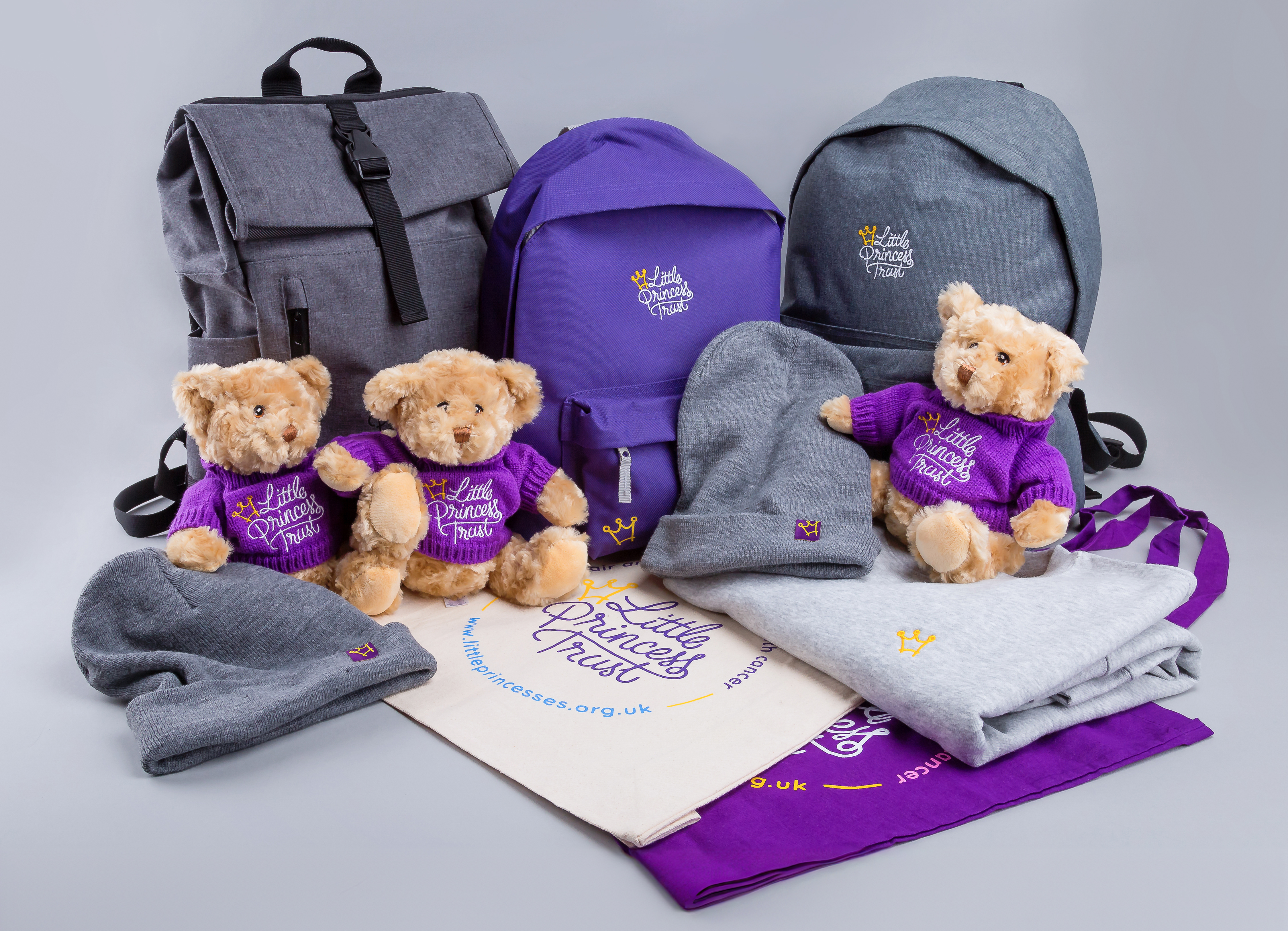 The new arrivals on The Little Princess Trust's online shop. 